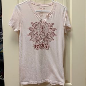 Womens Lucky Brand Short Sleeve Tee